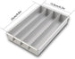 chrox Rectangle Cake Pan, Adjustable Battenberg Cake Mold Square, Multi-Function Cake Mold Baking Pans, Tool With Dividers, Aluminum Cake Pans For Making Brownies, Biteand And Cake