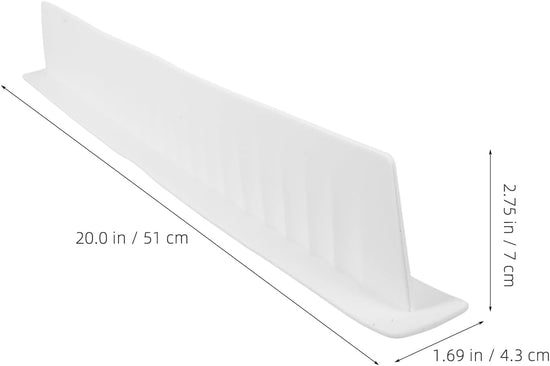 Silicone Sink Splash Guard: Splatter Guard Detachable Kitchen Sink Baffle Board Splash Protector for Restaurant Bathroom Home Kitchen