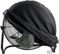 Industrial Fan Cover Waterproof Dustproof Outdoor Fan Cover for 18"&20" Industrial Floor Fan Heavy Duty High Velocity Floor Fan Covers(Black)