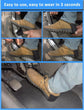 2Pcs Driving Shoe Heel Covers, Driver Heel Protector Pad Flat Shoe External Guard Cushion for Heel Protection