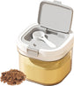 sugar container with spoon, Coffee and Dry Food Storage Containers, BPA-Free, Stackable, Easy-Clean, Perfect for Coffee, Flour, Sugar (0.85qt)