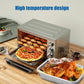 2PCS Stainless Steel Baking Pans, 9x13 Inch Rectangle Lasagna Pan, Stackable Deep Dish for Brownie, Casserole, Cookie