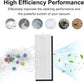 20 Pack Accessories Kit for Lefant M2 Pro / M2S Pro Vacuum Cleaner, 1 Main Brush, 6 Side Brushes, 4 Filters, 4 Mop Pads, 4 Dust Bags, 1 Cleaning Tool