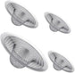 4PCS Heavy Duty Stainless Steel Sink Strainer,Sink Basket Set, Fits Most Kitchen Sinks 4.5&