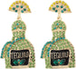 Tequila Earrings, Lime Wine Bottle Dangle Earrings Big Rhinestone Sparkly Earrings For Women Dainty Fashion Crystal Earrings For Party Jewelry Gift