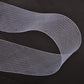 2 inch Wide Polyester White Horsehair Braid, Selling Per Roll/ 50 Yards