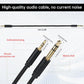 2 Pack 1/8 to 1/4 Stereo Audio Cable, 3.5mm TRS to 6.35mm Audio Cable 4Ft Stereo Cable Braided Hi-Fi Sound Bidirectional Stereo Audio Adapter Jack for Home Theater Devices Guitar Laptop and Amplifiers