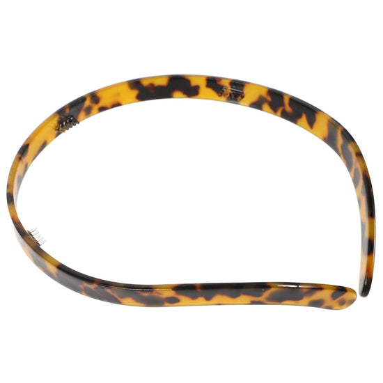 Healifty Leopard Print Thin Headband for Women Stylish Hair Decoration Flexible Fit Party Hairband for Hair and Everyday Wear