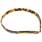 Healifty Leopard Print Thin Headband for Women Stylish Hair Decoration Flexible Fit Party Hairband for Hair and Everyday Wear