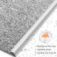 Carpet Edge Binding Trim, Self Adhesive Grey Floor Transition Strip/Rugs Edging Bar for Indoor Doormat Protect, Flexible PVC Seal Molding for Robot Vacuum Cleaner (1050cm (34.4ft))