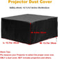 Projector Dust Cover Waterproof Outdoor Movie Video Covers for Ceiling Mounted Universal Projectors