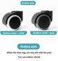 Office Chair Casters Wheels - Set of 5, Universal, Rodless, Silent, Easy Install, Metal, Swivel