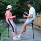 One Leg Adjustable Stool,Camping Folding Stool,one Leg Chair,Telescoping Stool,Collapsible Retractable Stool,Suitable for Outdoor Hiking,Picnic,Travel