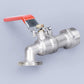 1000l tank tap with garden hose adapter, S60x6 IBC tap connection