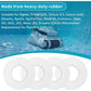 Maytonics Dolphin Pool Cleaner Climbing Wheel Rings 4 pcs Compatible with M200 M400 M500 Nautilus CC Plus DX3 DX4 DX6