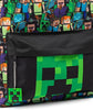 Minecraft Backpack For Boys School Backpack Kids Compatible Minecraft Black Green Creeper Zombie Skeleton Enderman Cave Spider
