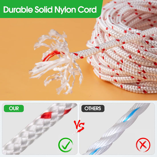 Replacement Starter Pull Cord (3.5mm) — 10 Meters (10M) — Compatible with Husqvarna, STIHL, and Craftsman