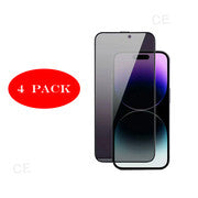 [4-Pack] iPhone 16e Privacy / Tempered Glass Screen Protector, Anti-Spy Protection iphone 16e 4 pieces