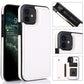 iPhone 12 - Practical and stylish case with card holder Rose gold