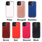 iPhone 12 - Practical and stylish case with card holder Rose gold
