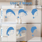Towels - 4 pcs - Wet Hair Towel - Dry Hair Towel - Long Hair Headband - Women&