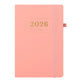2026 Daily Planner – 2026 Adult Agenda – 1 Day on 1 Page – 365 Day Planner & Notebook – 14.0*20.8cm – Pink