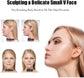 Lymphatic Drainage Facial Brush - Lymphatic Drainage Facial Massage - Chin and Jawline Modeling - Dry Facial Brush