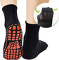Yoga Socks - 2 Pairs of Non-Slip Socks - Barefoot - Yoga Socks - Non-Slip - Pilates - Home - Socks with Embossed Dots - Black - Navy Blue
