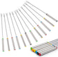 Stainless Steel Fondue Forks - Cheese Fondue Forks, Fruit Forks Stainless Steel - 12 Pieces, 24 cm