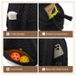 Backpack - Tennis Shoulder Crossbody Bag - Sports Bag - Waterproof Racket Bag - Suitable for Pickles and Badminton - Black