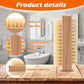 Nail Brushes - 3-Pack - Double-Sided - Nail Brushes for Cleaning Nails - Portable Nail Brushes with Wooden Handles - Suitable for Daily Hygiene, Travel and Pet Care
