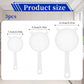 Filter - Strainer - Strainer Set - Strainer Set - Three-Piece Strainer Set with Handles - Kitchen Strainer - Milk Strainer - Suitable for Camellia Milk Tea (3, 4, 5.5 inches)