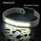 Lamp - Running Lamp - Bicycle Lamp - With reflective arm and wrist strap - 3 light modes - Rechargeable - Flashing outdoor lamp, a safe choice for running, jogging, cycling and walking in the dark.