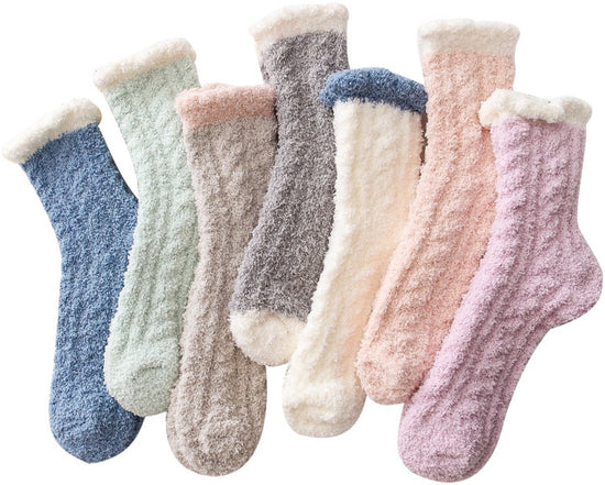 Slippers and socks - lounge socks - 7 pairs - Women&