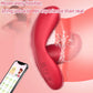 Vibrator - Dildo - Dildo Vibrator for Women | Vibrating Toy for Women with Remote Control - Vibrating Panties as a Gift for Long-Distance Relationships - Sucking and Thrusting Sensory Vibrating Toy - APP Remote Control