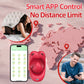Vibrator - Dildo - Dildo Vibrator for Women | Vibrating Toy for Women with Remote Control - Vibrating Panties as a Gift for Long-Distance Relationships - Sucking and Thrusting Sensory Vibrating Toy - APP Remote Control