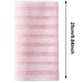 Back Scrubber Set | 2-Piece Exfoliating Shower Towel | Extra Long Exfoliating Washcloth for Men and Women - Scrub Cloth for Body Cleansing and Massage (Pink)