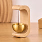 Wind Chime - Magnetic Wind Chime - Wooden Doorbell - Wooden Shop Bell - For Opening Doors (Dark Brown)