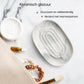 Soap Dish - Ceramic Soap Dish - Non-Slip Marble Soap Dish - Bathroom Soap Holder - Suitable for Bathroom, Shower, Kitchen and Travel.