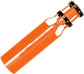Leaf Blower Booster - Airflow Booster for Leaf Blowers - Turbine Nozzle with Extended Airflow Accelerator - Powerful Leaf Blower for Lawn and Driveway (1 Piece, Orange)