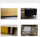 Adjustable Cabinet Legs - 4 Adjustable Furniture Legs Made of Stainless Steel (Silver) (3.8cm)