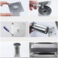 Adjustable Cabinet Legs - 4 Adjustable Furniture Legs Made of Stainless Steel (Silver) (3.8cm)