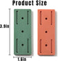 Self-adhesive - Desk socket holder - No perforation - Self-adhesive socket holder - Cable management - No perforation surge protection - Power strip holder bracket (4 pieces)