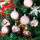 Christmas Baubles - Pack of 24 - Large Size, 6cm Diameter - Unbreakable Plastic - Christmas Tree Decoration - Various Christmas Bauble Decorations Suitable for Weddings, Mother&