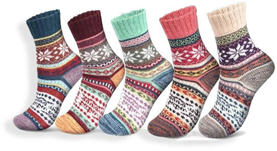 Socks (5 pairs) - Home Socks - Women&