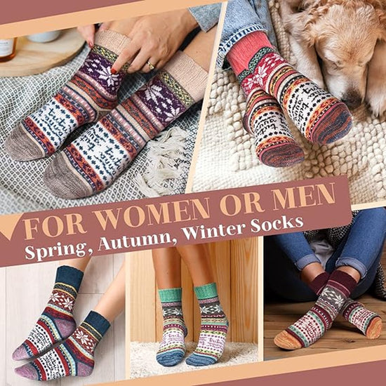 Socks (5 pairs) - Home Socks - Women&