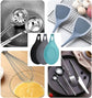 Kitchen Utensils - Set of 3 - Spoon Holder - Spoon Mat - Kitchen Storage Rack - Kitchen Accessories - Made of Silicone - Suitable for wooden, silicone and metal teaspoons, etc.