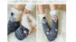 House Socks (1 pair) - Floor Socks - Slipper Socks - Women&