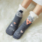 House Socks (1 pair) - Floor Socks - Slipper Socks - Women&
