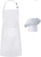Apron and Hat Set - Adjustable Chef&